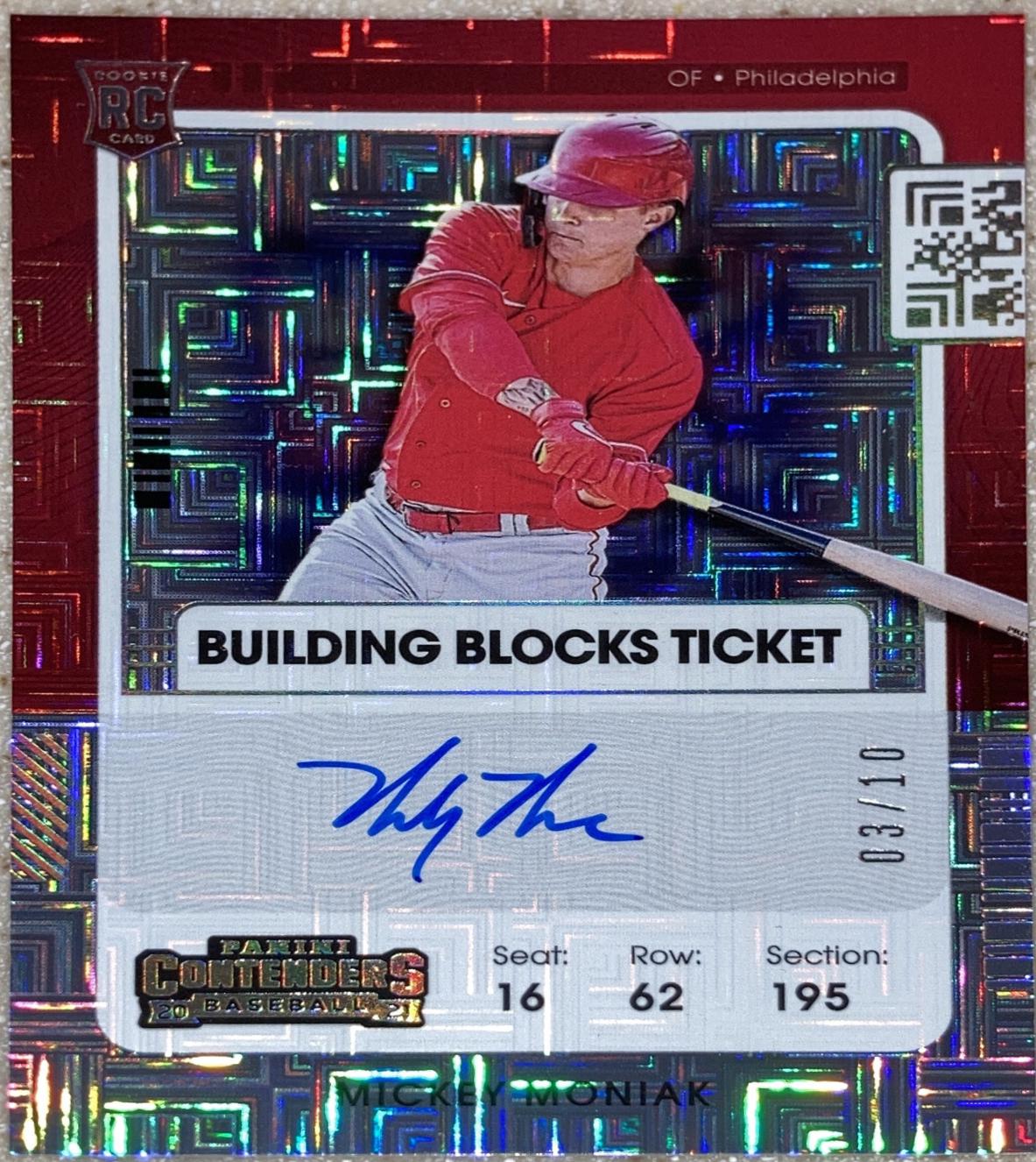 Mickey Moniak [Autograph Building Blocks] #138