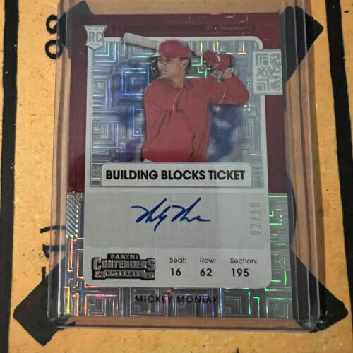 Mickey Moniak [Variant Autograph Building Blocks] #138