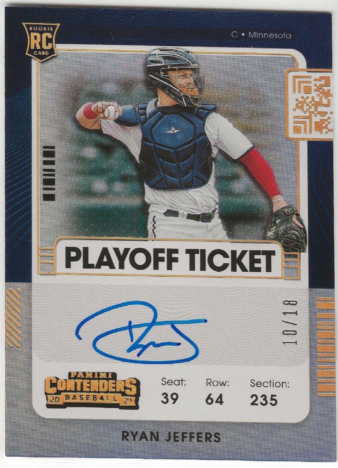 Ryan Jeffers [Autograph Playoff] #129