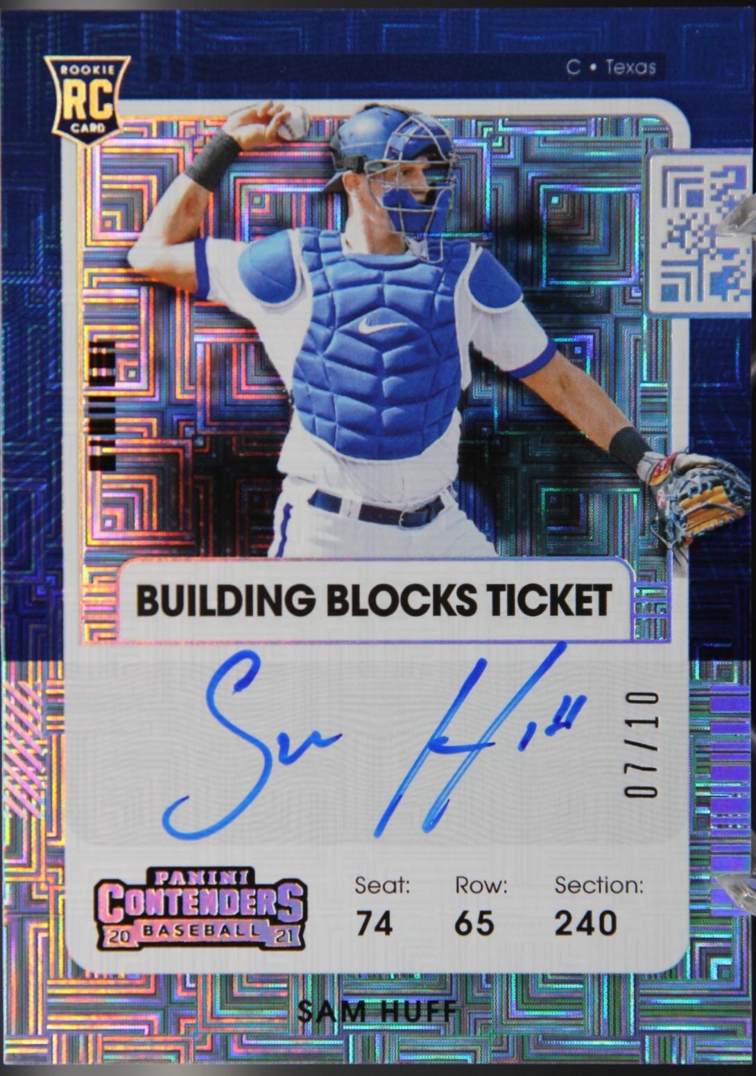 Sam Huff [Autograph Building Blocks] #151