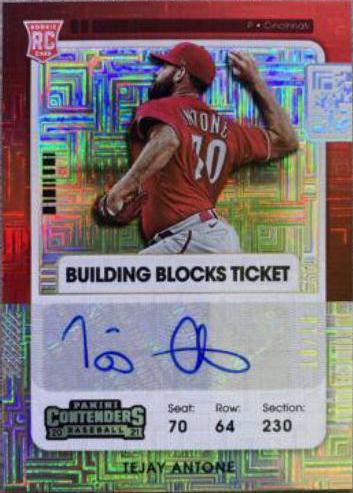 Tejay Antone [Autograph Building Blocks] #198