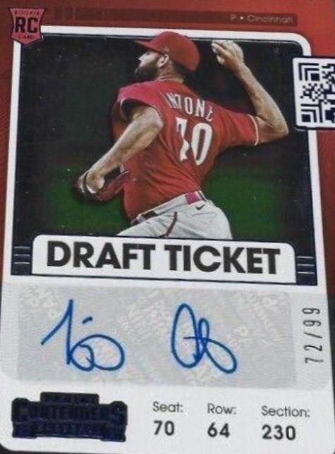 Tejay Antone [Autograph Draft Blue] #198