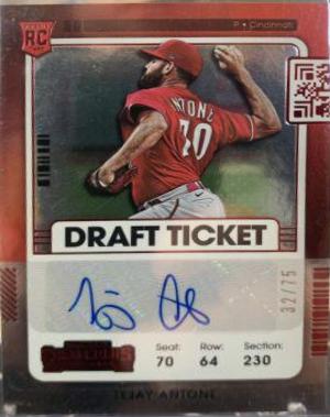Tejay Antone [Autograph Draft Red] #198