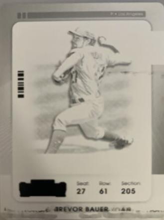Trevor Bauer [Optic Black Finite] #46