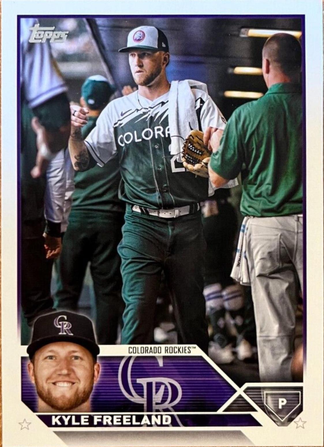Kyle Freeland [Golden Mirror SSP Variation] #348