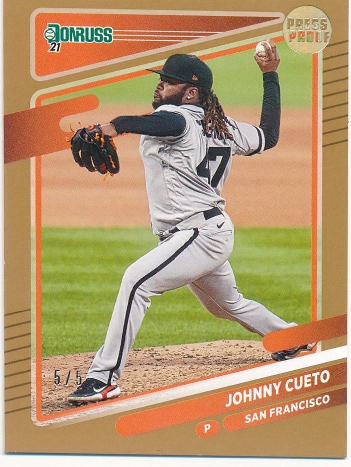 Johnny Cueto [Press Proof] #169
