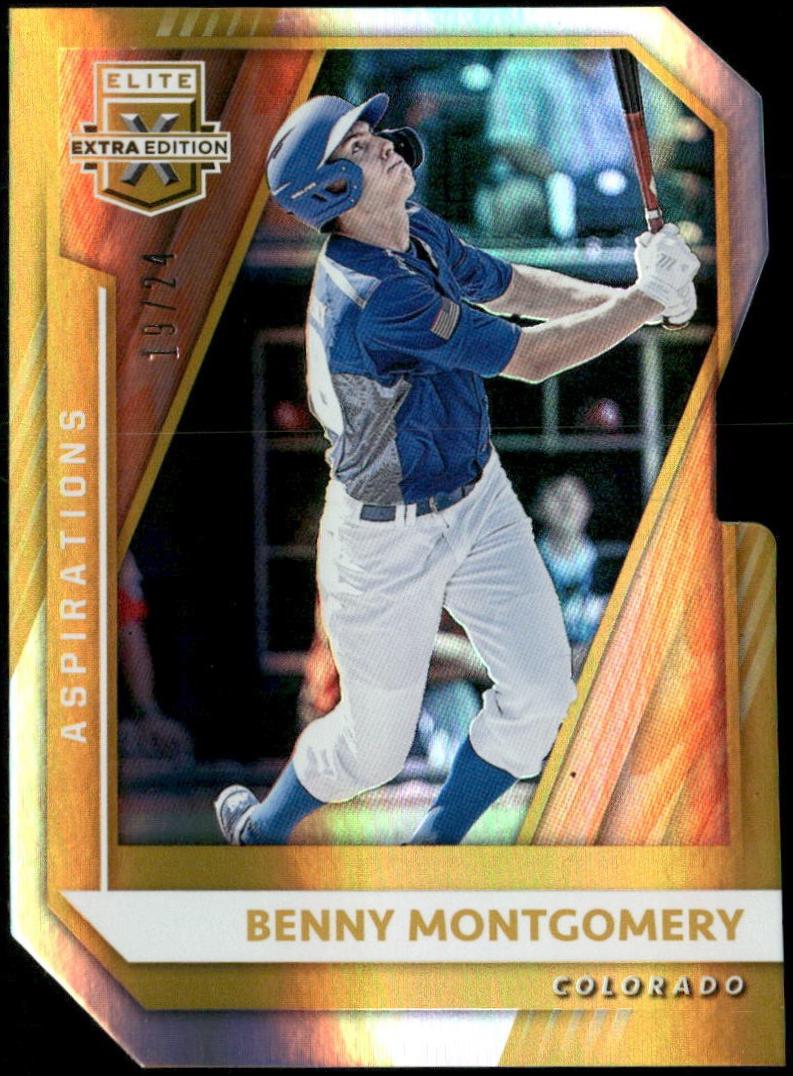 Benny Montgomery [Aspirations Die Cut Gold] #8