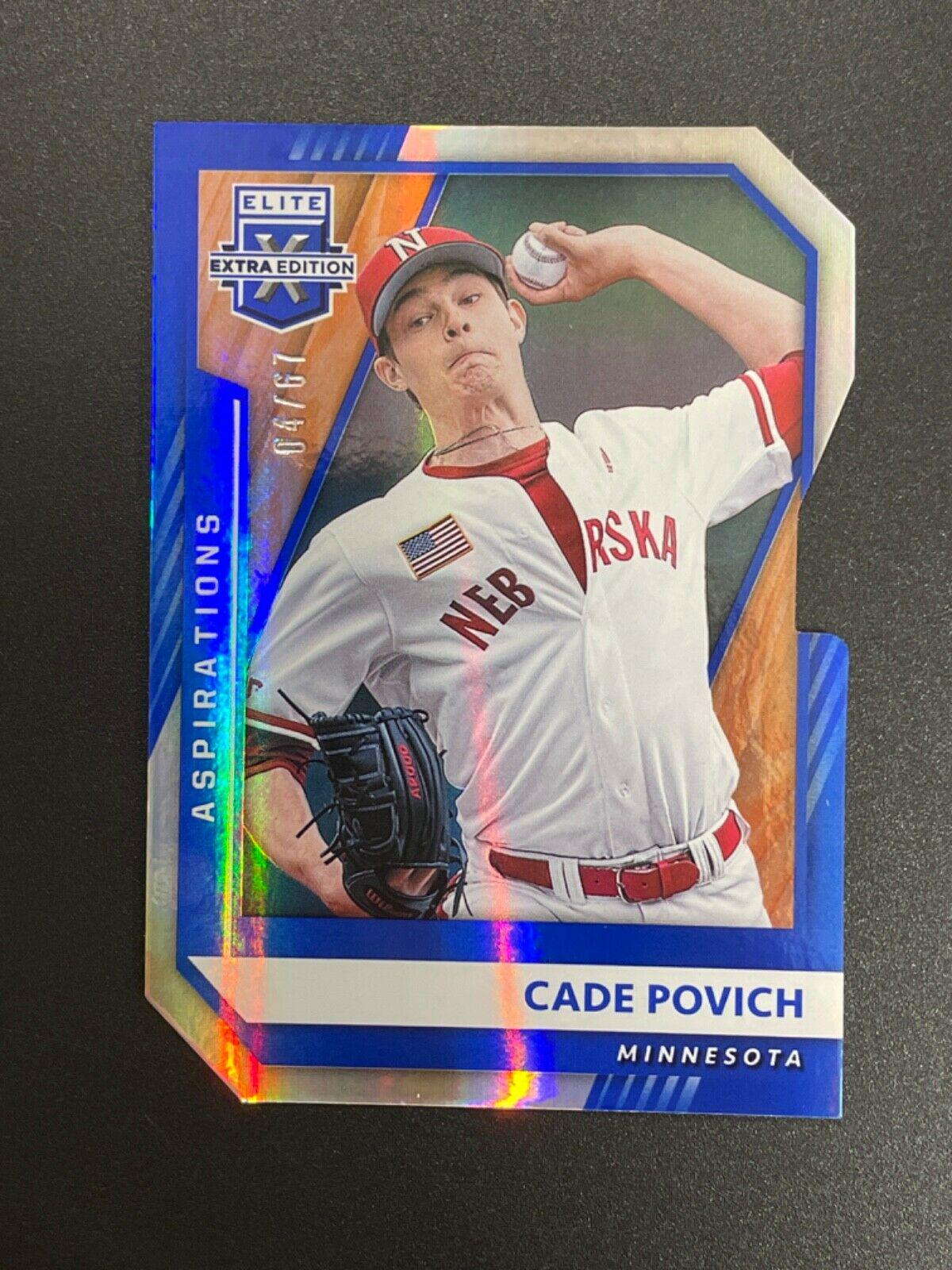 Cade Povich [Aspirations Die Cut] #98