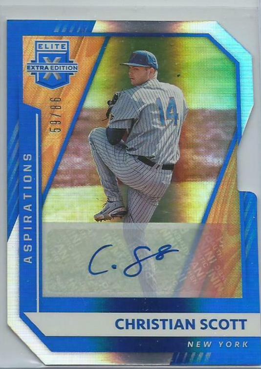Christian Scott [Aspirations Blue] #142