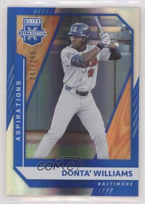 Donta' Williams [Aspirations Blue] #106