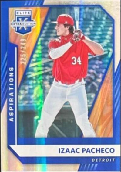 Izaac Pacheco [Aspirations Blue] #39