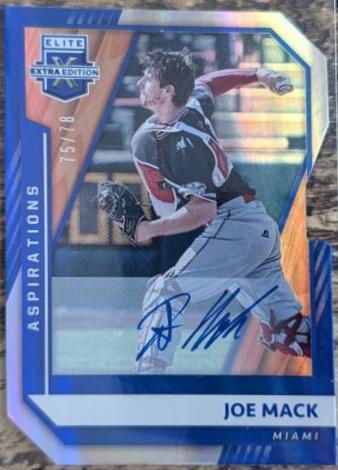 Joe Mack [Aspirations Die Cut Signature] #31