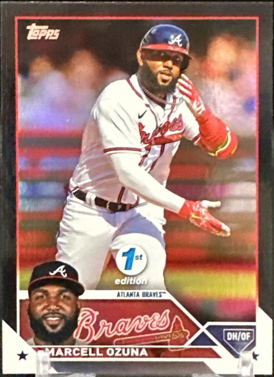 Marcell Ozuna [1st Edition Black] #125