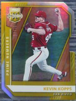 Kevin Kopps [Prime Numbers Gold Die Cut] #99