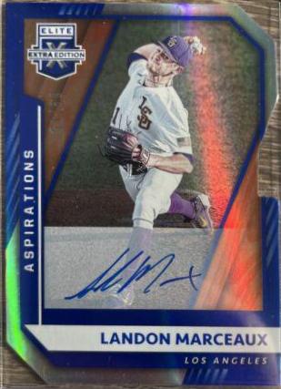 Landon Marceaux [Aspirations Blue] #80