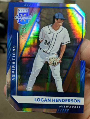 Logan Henderson [Aspirations Blue] #116