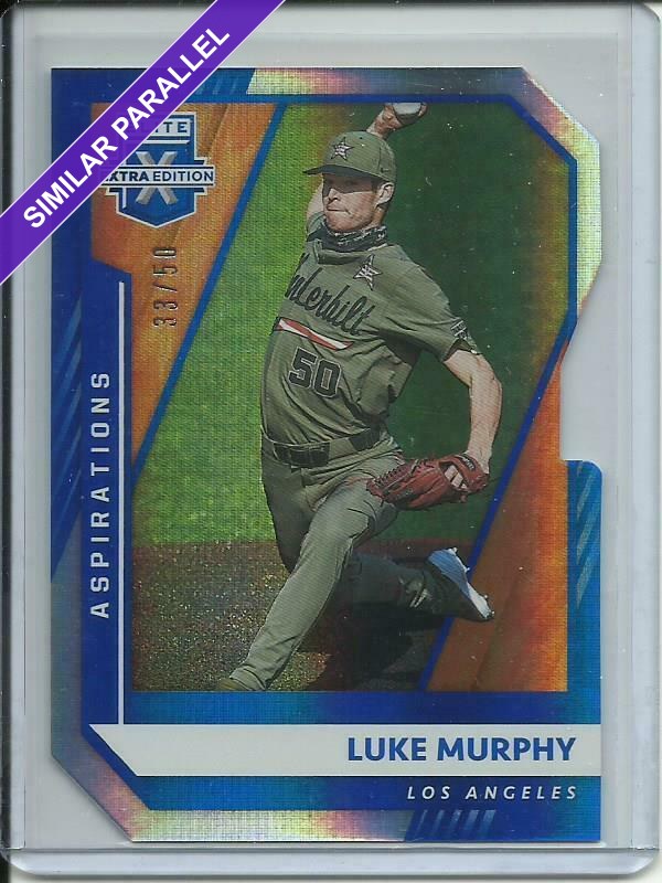 Luke Murphy [Aspirations Die Cut Gold] #110