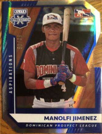 Manolfi Jimenez [Aspirations Die Cut] #198