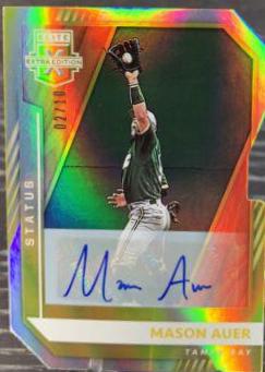 Mason Auer [Status Die Cut Gold Signature] #161