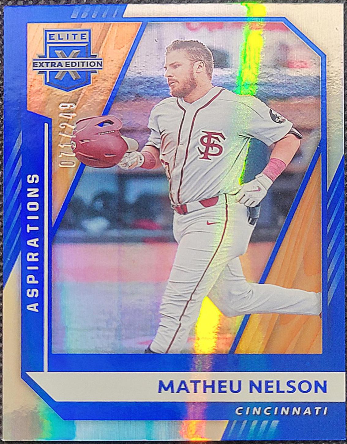 Matheu Nelson [Aspirations Blue] #35