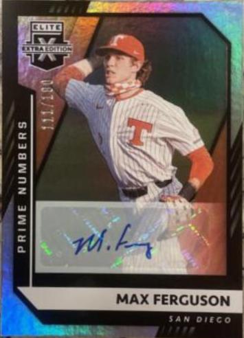 Max Ferguson [Prime Numbers Signature A] #160