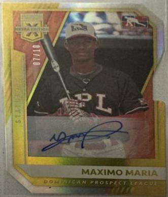 Maximo Maria [Status Die Cut Gold Signature] #185