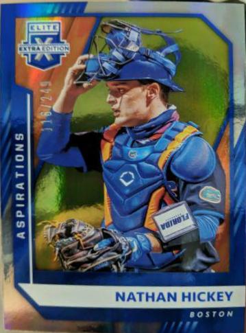 Nathan Hickey [Aspirations Blue] #136