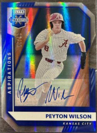 Peyton Wilson [Aspirations Die Cut Signature] #66