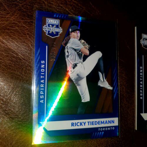 Ricky Tiedemann [Aspirations Blue] #91