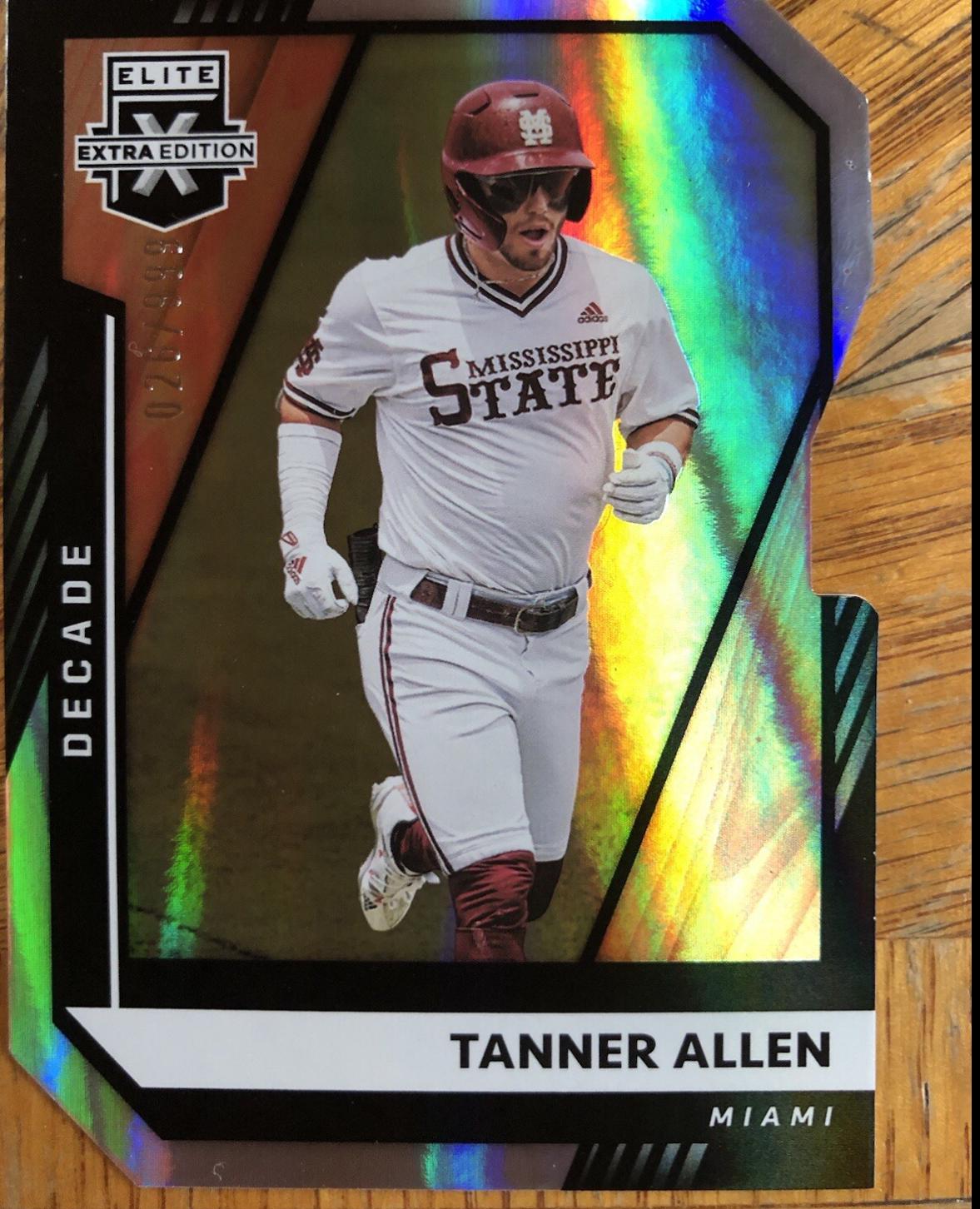 Tanner Allen [203rd Decade Die Cut] #118
