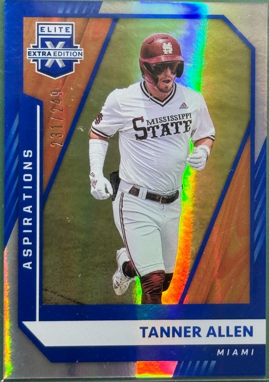 Tanner Allen [Aspirations Blue] #118