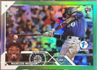 Marcus Wilson [1st Edition Green] #138