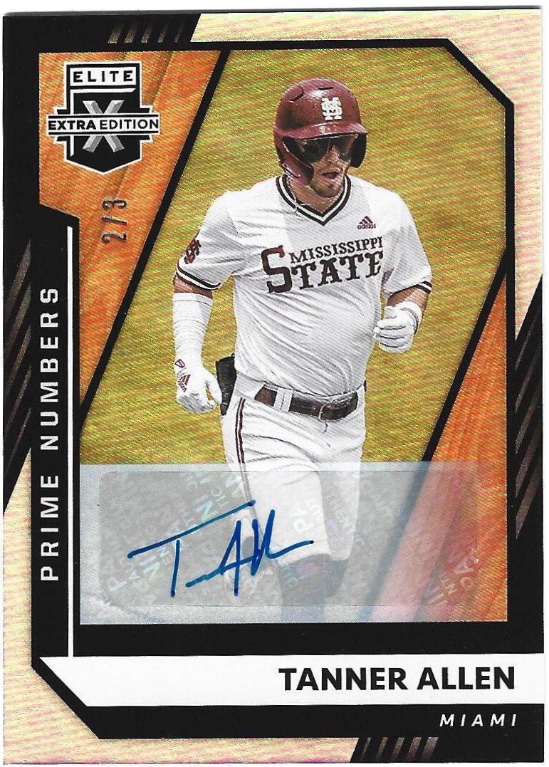 Tanner Allen [Prime Numbers Signature C] #118