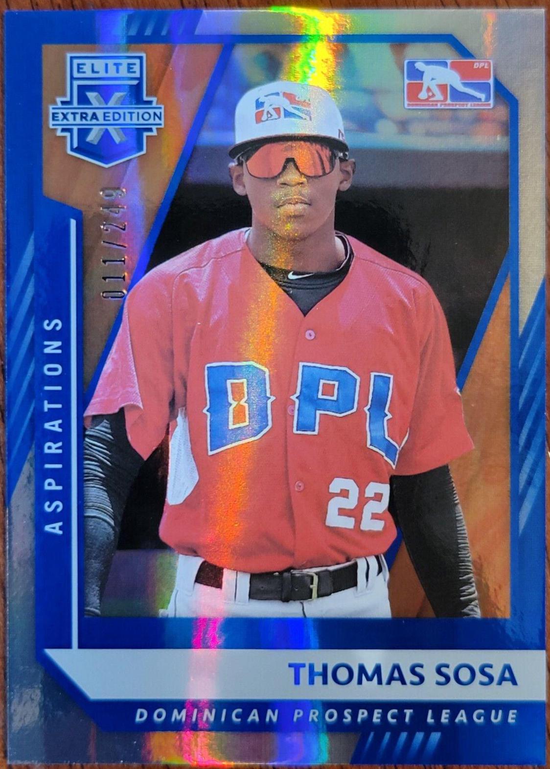 Thomas Sosa [Aspirations Blue] #186