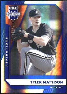 Tyler Mattison [Aspirations Blue] #79