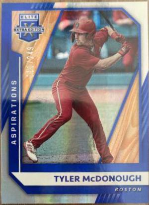 Tyler McDonough [Aspirations Blue] #75