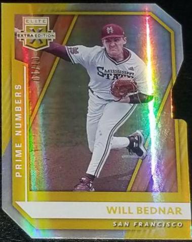 Will Bednar [Prime Numbers Gold Die Cut] #14