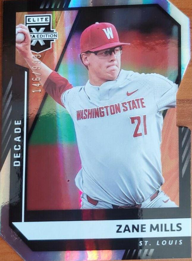 Zane Mills [203rd Decade Die Cut] #120