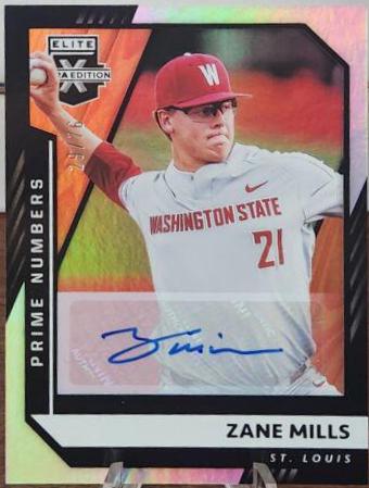 Zane Mills [Prime Numbers Signature B] #120