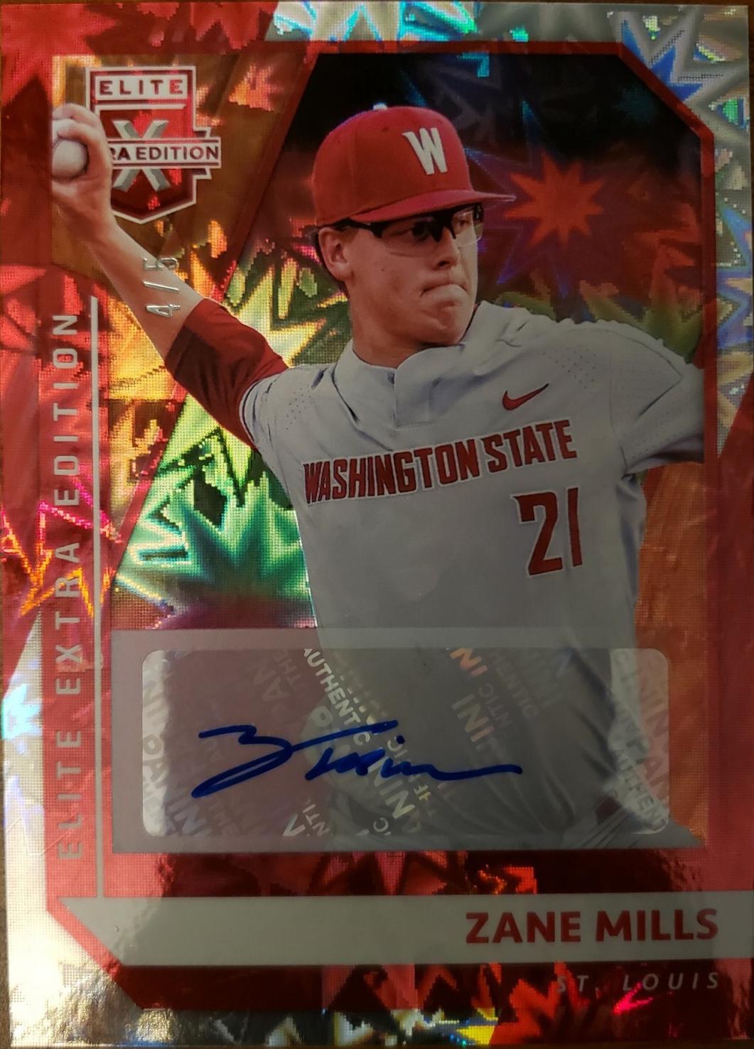 Zane Mills [Red Signature] #120