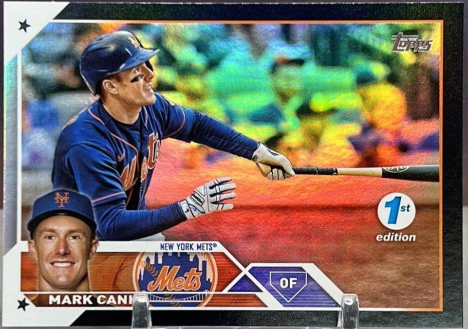 Mark Canha [1st Edition Black] #329