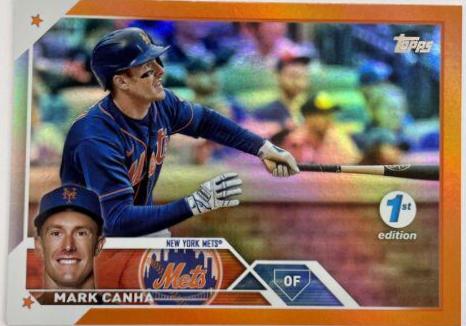 Mark Canha [1st Edition Orange] #329