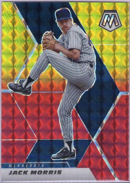 Jack Morris [Choice Fusion Red & Yellow] #176