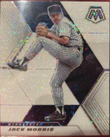 Jack Morris [White Sparkle Mosaic] #176