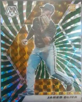 Jared Oliva [Green Swirl Mosaic] #254