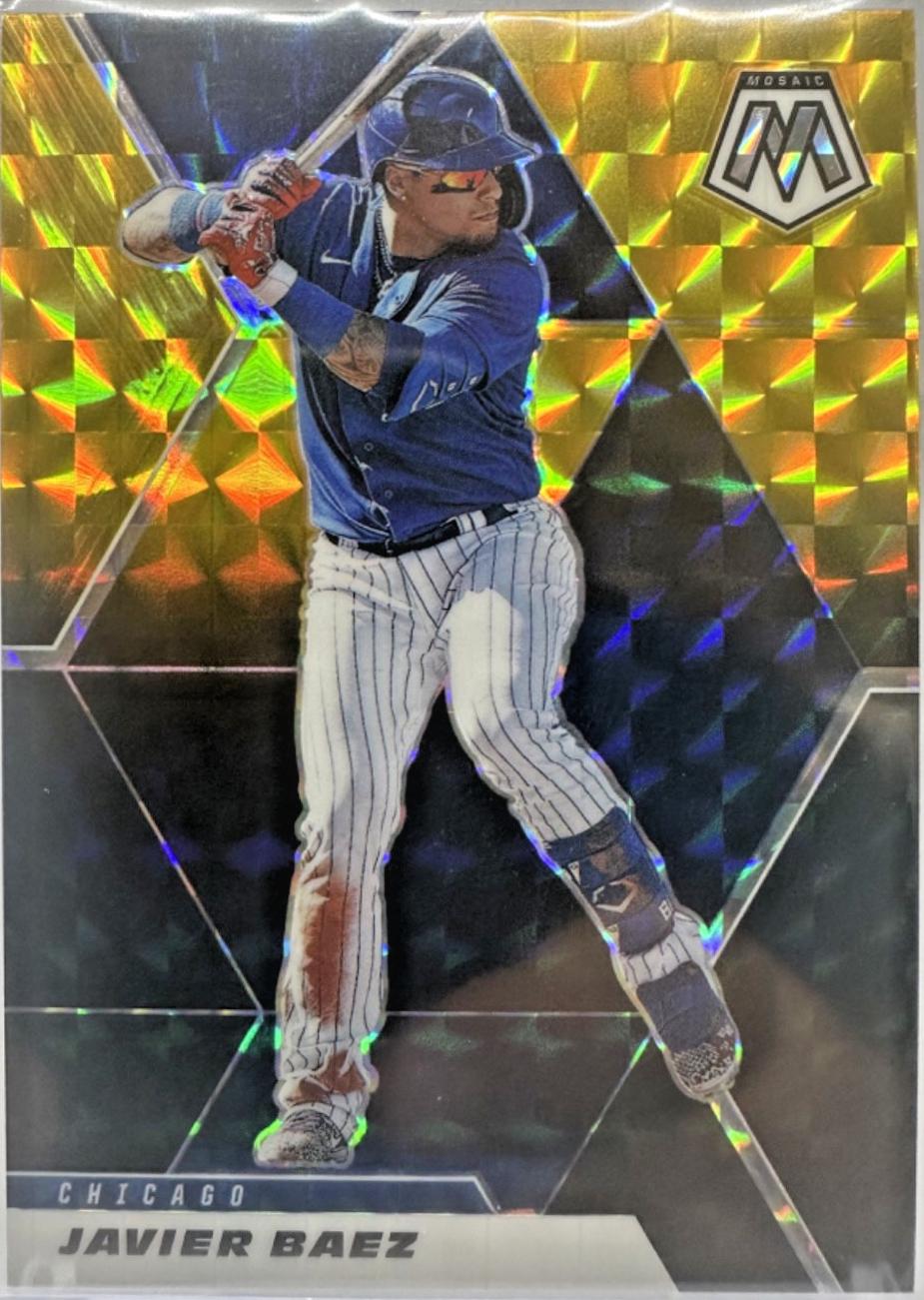 Javier Baez [Choice Black Gold Mosaic] #147