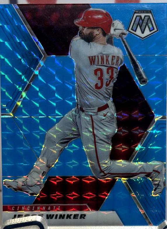 Jesse Winker [Blue Fluorescent Mosaic] #67