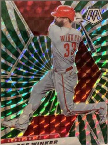 Jesse Winker [Green Swirl Mosaic] #67
