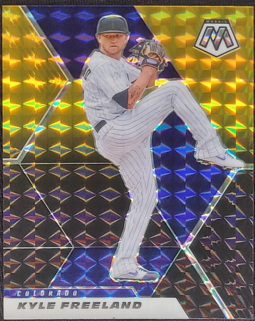Kyle Freeland [Choice Black Gold Mosaic] #100