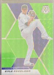Kyle Freeland [Green Fluorescent Mosaic] #100